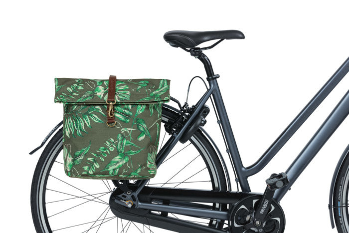 Basil Evergreen Double Bike Bag 28-32L