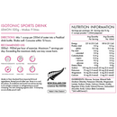 PeakFuel Isotonic Sports Drink 520g Lemon