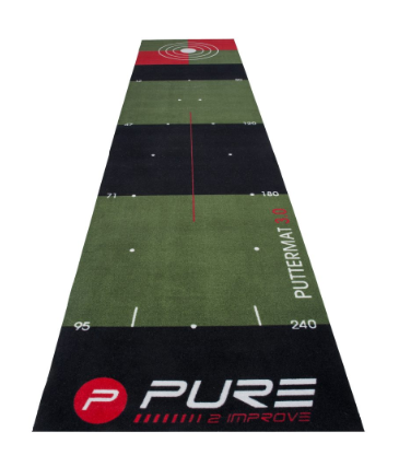 Pure 2 Improve - Golf Putting Mat 65cm x 3M