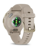 Garmin Venu 3S Soft Gold Bezel/French Grey Case/Silicone Band