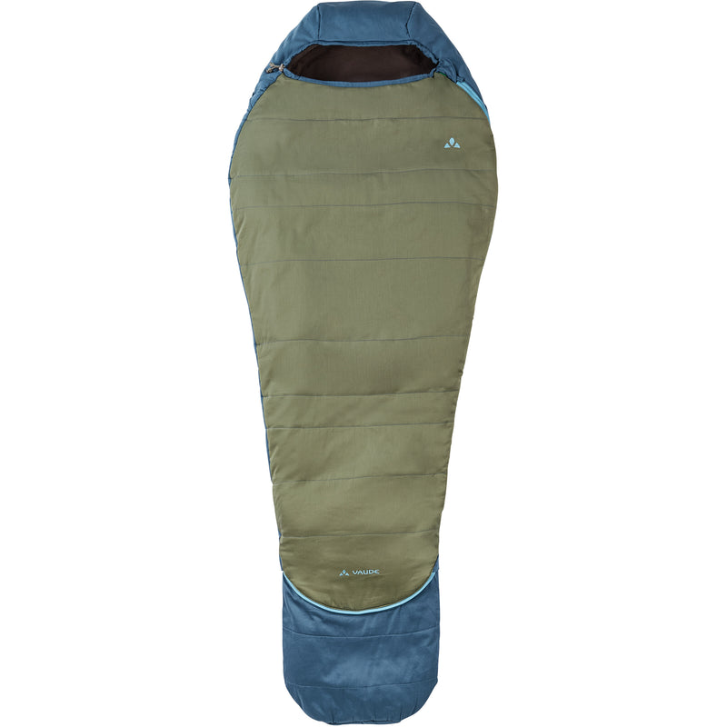 Vaude Muster Huggel Adjust 350 Synthetic Sleeping Bag - Blue Grey