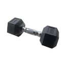York Hexagonal Rubber Dumbbell