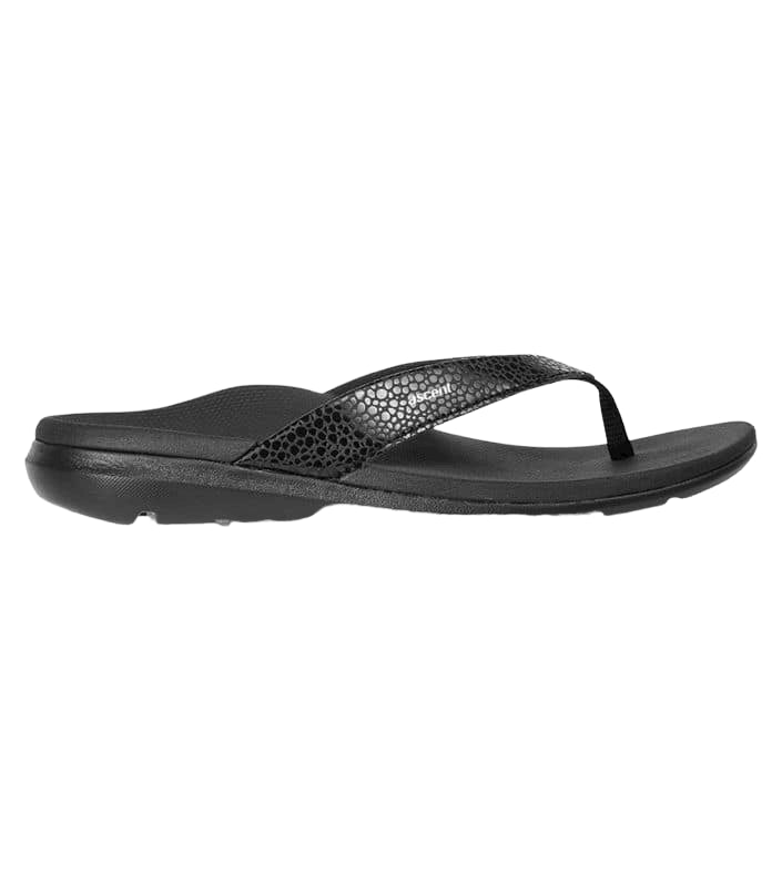 Ascent Groove Recovery Sandals Black