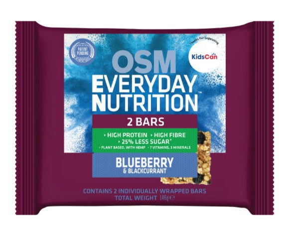 OSM Everyday Nutrition Blueberry & Blackcurrant Bars, 146g, 2 Pack