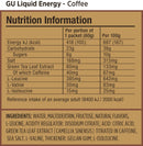 GU Energy Liquid Sachets, Coffee, 60g