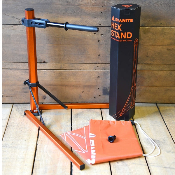 Granite Designs HEX Stand With Shimano M20 Adapter and Carry Bag