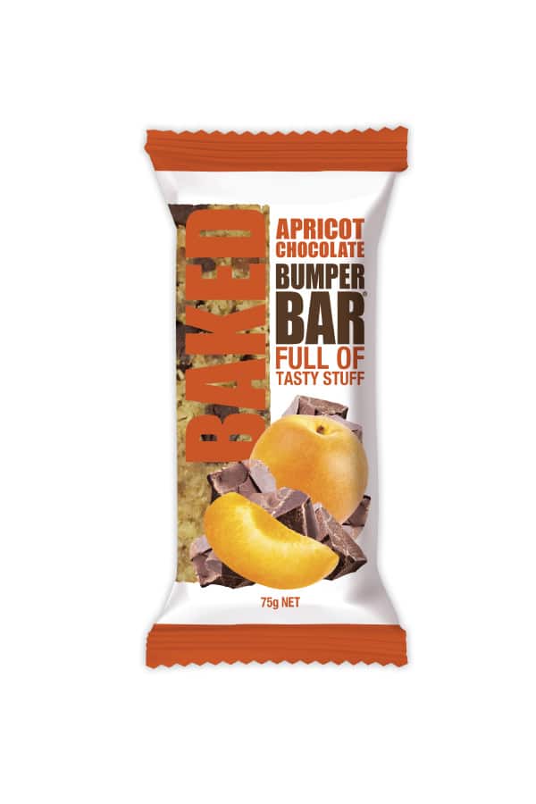 CookieTime Apricot Chocolate Bumper Bar, 75g, Each