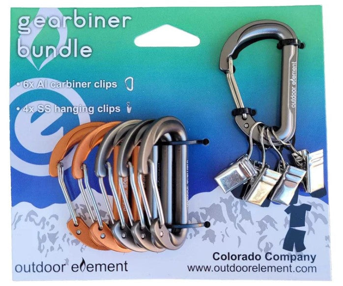 Outdoor Element Gearbiner Clip Set