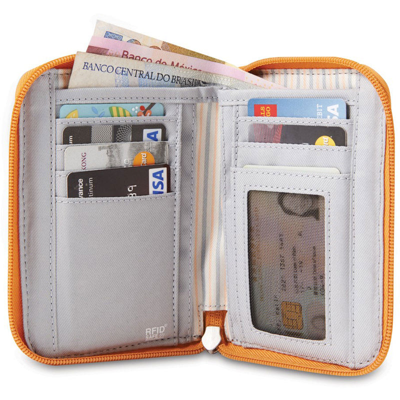 Pacsafe RFIDsafe W100 Wallet, Rosemary