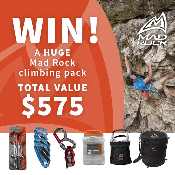 Win a Mad Rock Climbing Pack - Closed