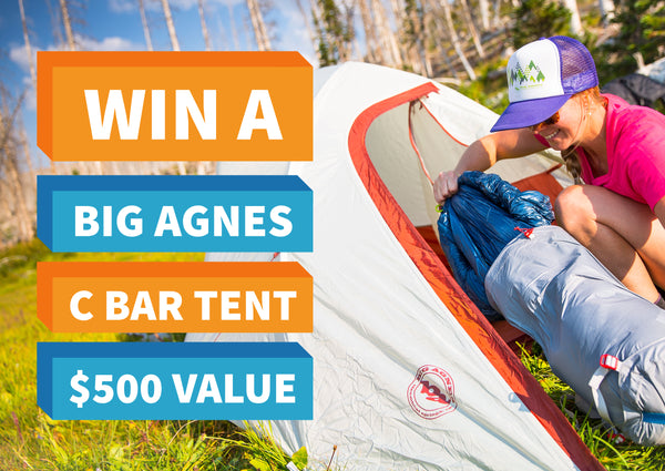 Win a Big Agnes C Bar Tent - Closed