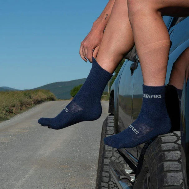 Creepers Merino Toe Socks - Crew Length Ltd Edition