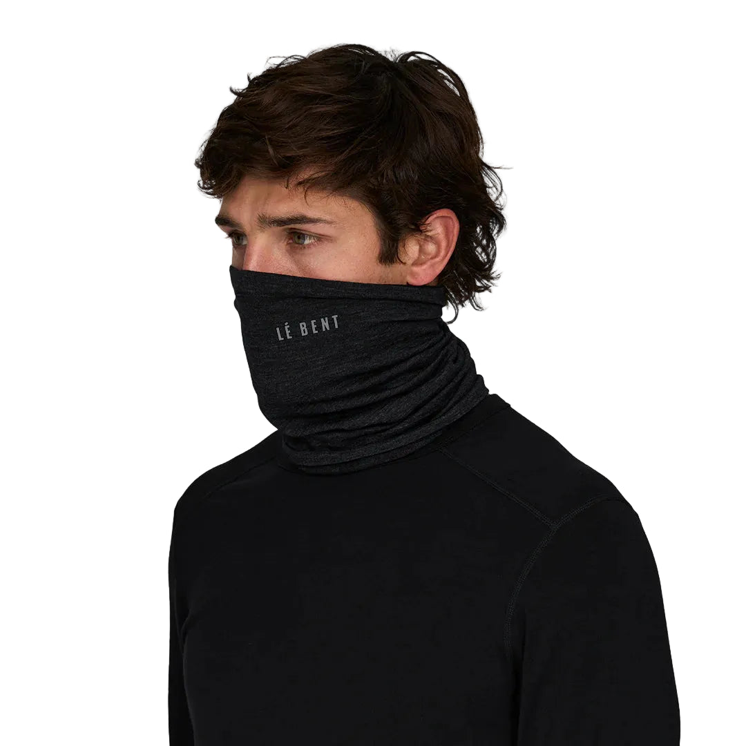 Le Bent Featherweight Neck Gaiter - Black