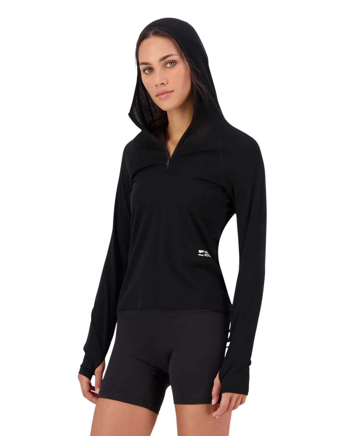 Mons Royale Women's Bella Merino Long Sleeve Hood