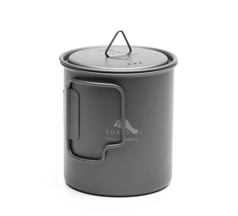 Toaks Ultralight Titanium 450ml Cup w/ Lid