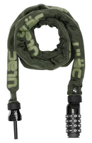 ULAC 52nd Street Hardened Steel Chain Combo Lock 120cm | Gearshop NZ
