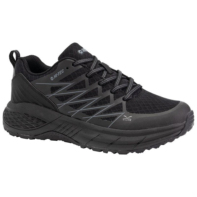 Hi-Tec Mens Trail Lite Low - Black/Charcoal US10.5