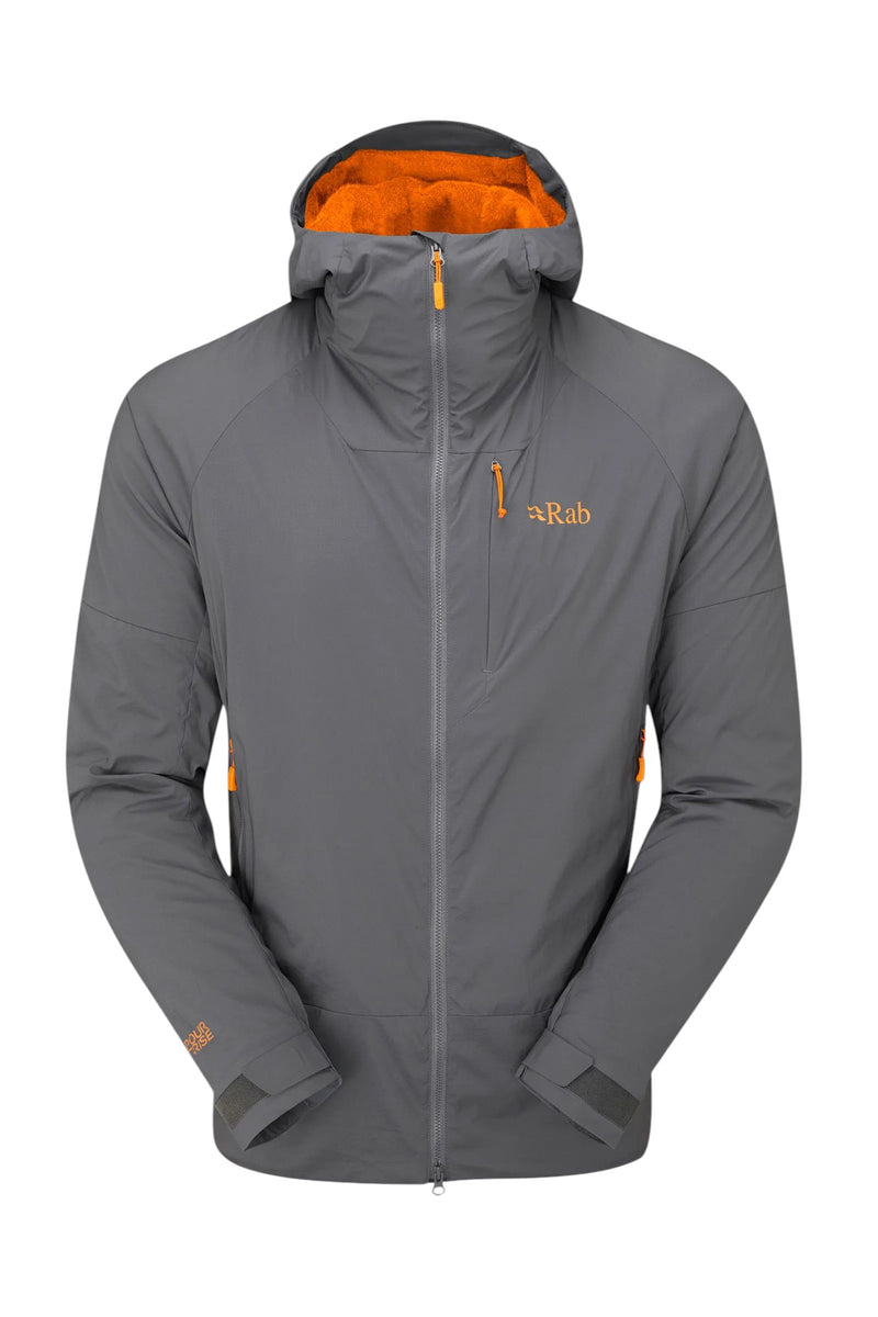 Rab Men's Vapor-Rise Summit Jacket - Graphene Medium