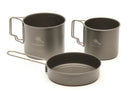 Toaks Titanium 1 Person Cookset (3pc)