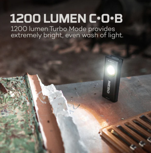 Nebo Slim+ 1200 Rechargable Work Light