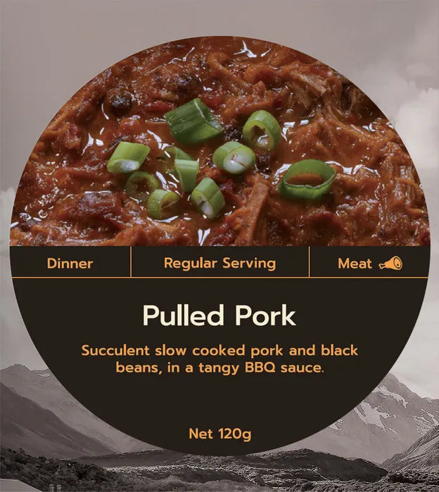 Real Meals Pulled Pork & Black Beans