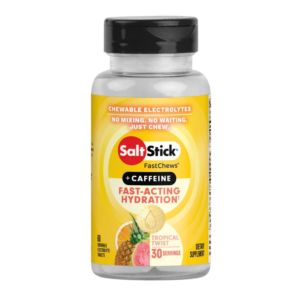 SaltStick Caffeine FastChews Bottle - 60 Chews