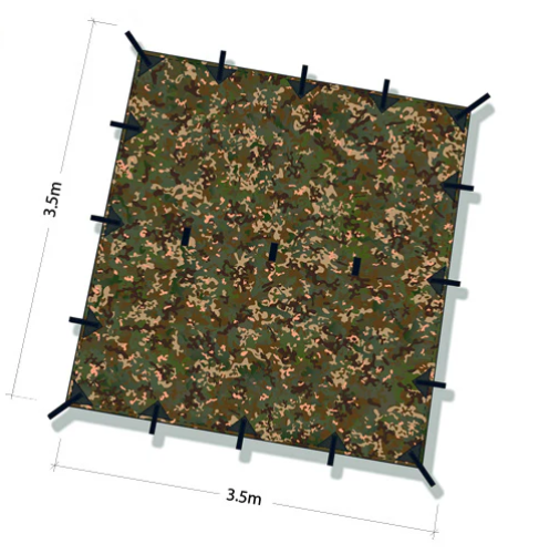 DD Hammocks Tarp 3.5 x 3.5 - Multicam