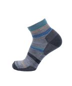 Point6 Merino Hiking Mixed Stripe Light Mini Crew Socks