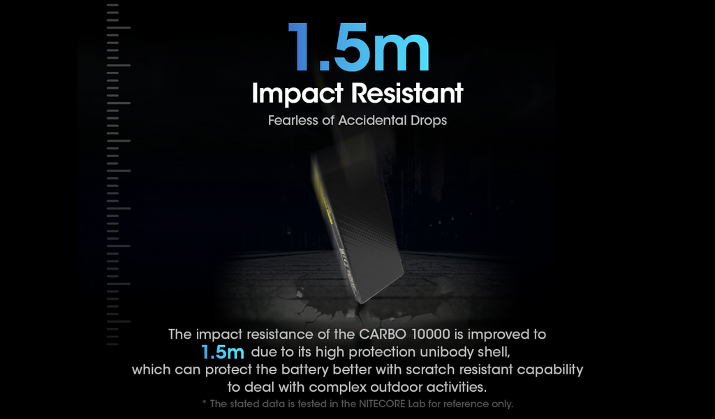 Nitecore Carbo 10,000 Waterproof Portable Power Bank