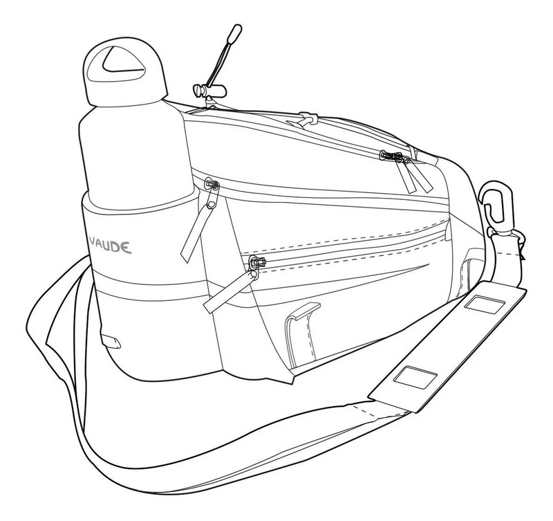 Vaude Silkroad Large Trunk Bag (i-Rack)
