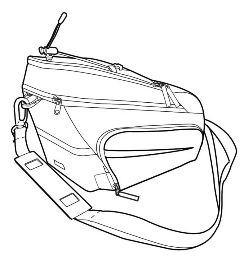 Vaude Silkroad Plus Trunk Bag (I-Rack)