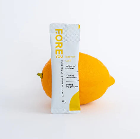 F.oreyou Electrolyte Recovery Drink - Lemon Salt - 20x Sachet Box
