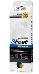 Sidas 3Feet Mid - Everyday Insoles | Gearshop NZ