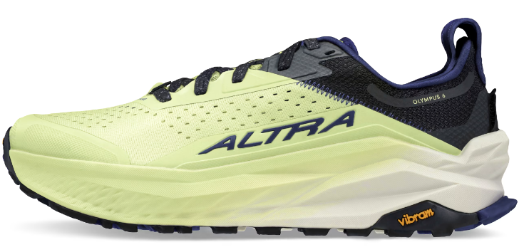 Altra Olympus 6 Mens Trail Running Shoe - Black/Green US9.5