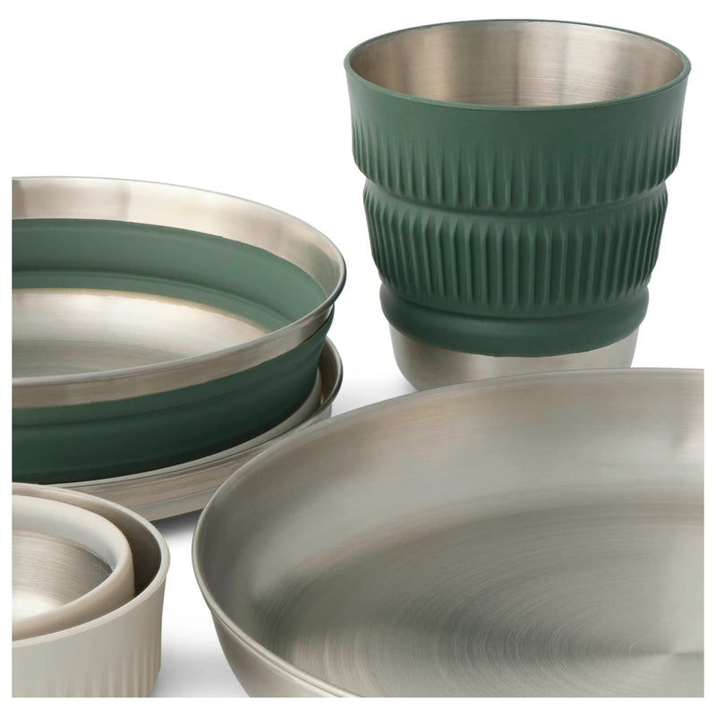 Sea to Summit Detour Collapsible Dinnerware Set - 2P - 6 Piece