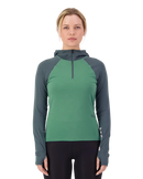 Mons Royale Women's Bella Merino Long Sleeve Hood | Gearshop NZ