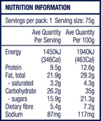 The Crafty Weka Original Flavour Snack Bars (Pack of 8)