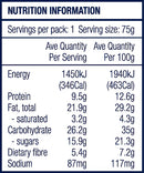 The Crafty Weka Original Flavour Snack Bars (Pack of 8)