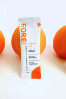 F.oreyou Electrolyte Recovery Drink - Orange Salt - 20x Sachet Box | Gearshop NZ