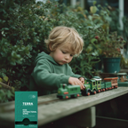 Terra Kids Antibacterial Wipes - 30x