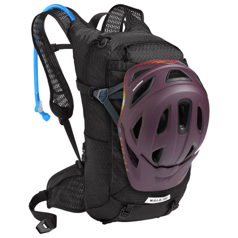 CamelBak M.U.L.E. Pro 14 Womens Hydration Pack, Black/White