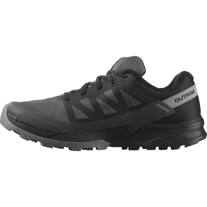 Salomon Women's Outrise GTX Hiking Shoes - Black/Magnet/Gull UK 6