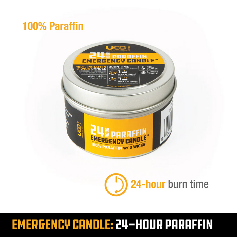 UCO 24hr Paraffin Emergency Candle