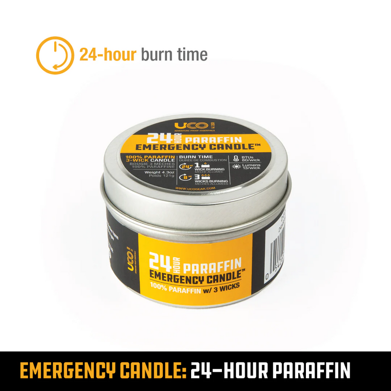 UCO 24hr Paraffin Emergency Candle