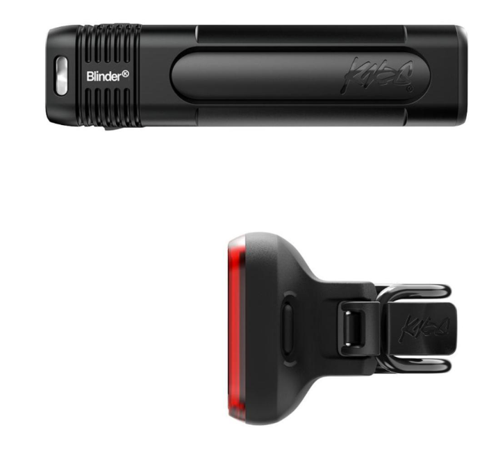 Knog Blinder 1000 Lumen + Blinder Square Rear Bike Light Set