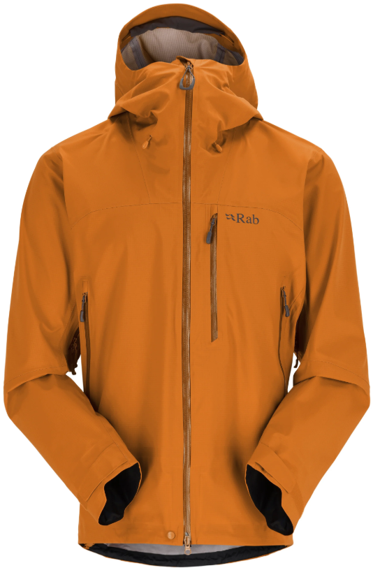 Rab Mens Firewall Rain Jacket - Marmalade XL - Pre 2026 Version