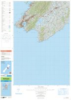 NZ Topo 250 Map 16 - Wellington
