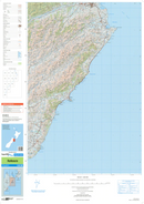 NZ Topo 250 Map 19 - Kaikoura