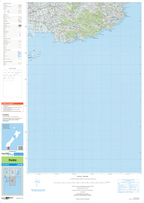 NZ Topo 250 Map 30 - Owaka