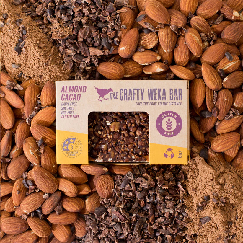 The Crafty Weka Bar 70g (Gluten Free)